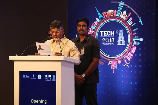 Mr. Naidu addressing the conference (@mgiep/Facebook)