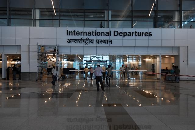 Mumbai and New Delhi international airports will receive the kiosks first, Secretary of the CPV division in External Affiars Ministry, Dnyaneshwar M Mulay said.(Photo by Pradeep Gaur/Mint via Getty Images)