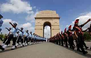 Delhi’s India Gate. (Arvind Yadav/Hindustan Times via Getty Images)