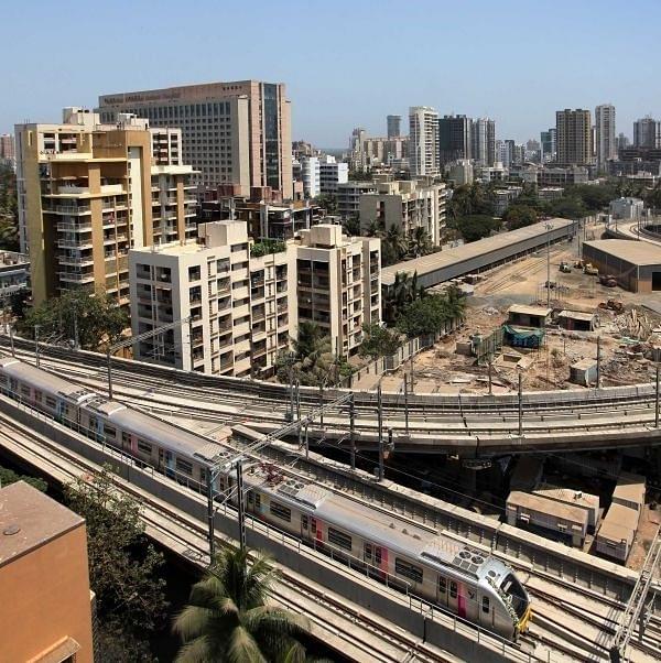 Mumbai Metro Rail. (Mahendra Parikh/Hindustan Times via Getty Images)