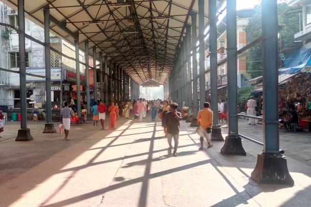 The effect of Kerala government’s stance with respect to Sabarimala can be felt as far as Guruvayur. The temple town lacks the usual bustle of pilgrims, and business has turned dull.