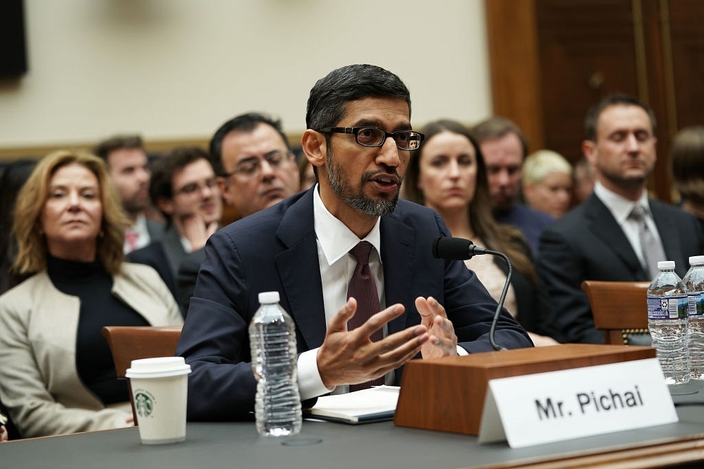 Google’s CEO, Sundar Pichai. (Alex Wong/Getty Images)