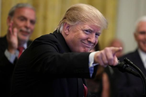 US President, Donald Trump. (Oliver Contreras-Pool/Getty Images)