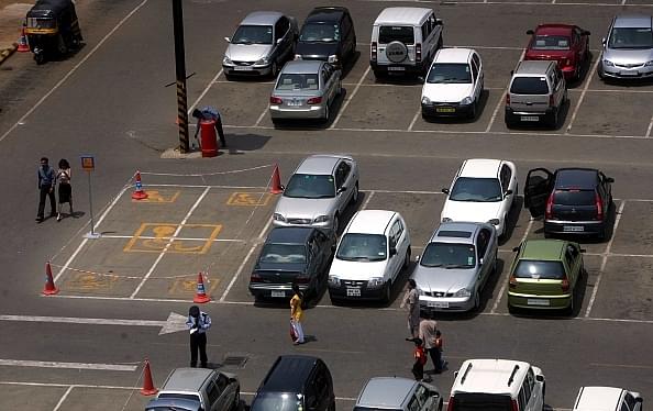 Cars parked up at outside a mall in India - Representative Image (Ritesh Uttamchandani/Hindustan Times via Getty Images)&nbsp;