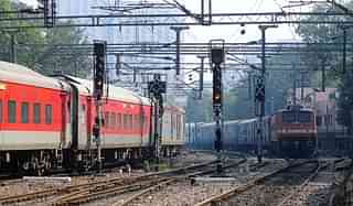 Representative image of trains of Indian Railways.