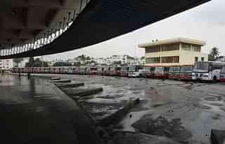  Satellite bus stand on Bengaluru-Mysuru highway  (Photo by Arijit Sen/Hindustan Times via Getty Images)&nbsp;