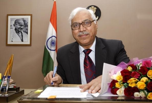 Shahabuddin Yaqoob Quraishi at his office in 2010. (Photo by Sipra Das/India Today Group/Getty Images)