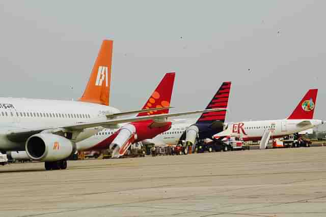 Indira Gandhi Airport, New Delhi (Photo by Bandeep Singh/The India Today Group/Getty Images)