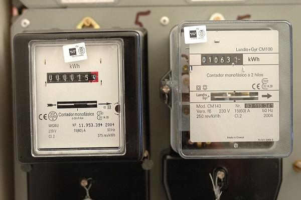 Electricity meters. (Carlos Alvarez/Getty Images)