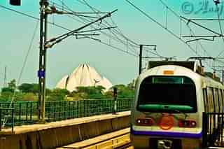 Delhi Metro  (Source:@AnujKatyal/Facebook)