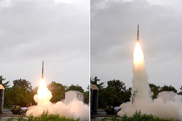 Test of India’s Prahar tactical surface-to-surface missile (Representative Image)