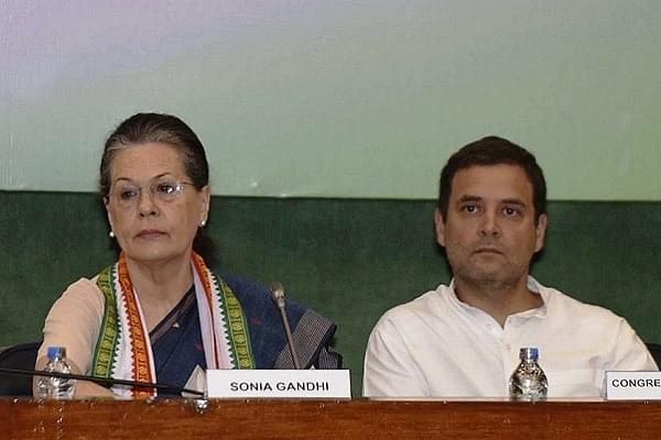 Sonia Gandhi - Left, Rahul Gandhi - Right (Vipin Kumar/Hindustan Times via Getty Images)