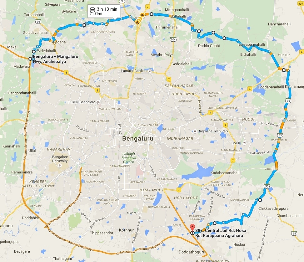 Bangalore Outer Ring Road - Route Map, Localities, Hotels & More