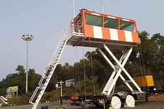 Mobile air traffic control tower (Facebook)