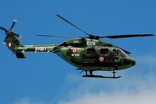 Indian Army’s Dhruv helicopter (Representative Image) (Noel Reynolds/Wikimedia Commons)