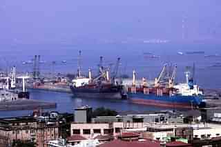 A view of Mumbai Port (Vikas Khot/Hindustan Times via Getty Images)