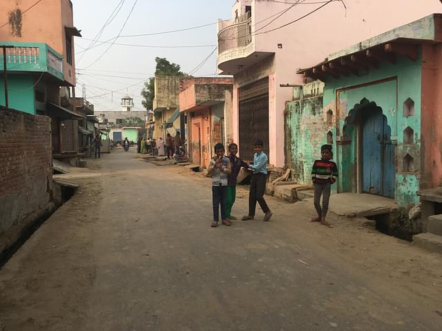 A view of the Nayabaans village where complainant and accused Yogesh Raj lives