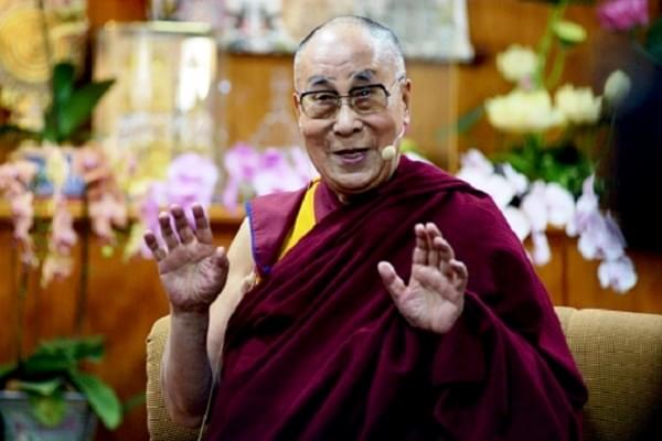 The Dalai Lama at his residence in Dharamshala, Himachal Pradesh (Shyam Sharma/Hindustan Times via Getty Images) 