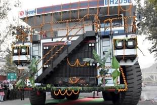 The e-Dumper made by BEML  (Source: CoalIndiaHQ)