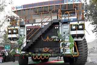 The e-Dumper made by BEML&nbsp; (Source: CoalIndiaHQ)