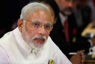 Prime Minister Narendra Modi speaks at an event. (Chip Somodevilla/Getty Images)&nbsp;