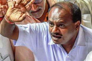Karnataka Chief Minister H D Kumaraswamy (@singhrajesh4333/Twitter)