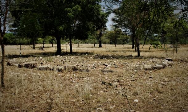 Yet another stone circle: this one is at Kodumanal.