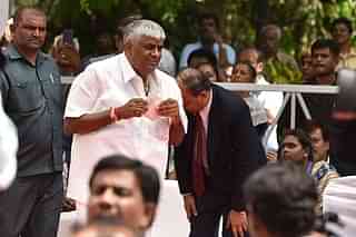 Karnataka PWD Minister H D Revanna (Arijit Sen/Hindustan Times via Getty Images)