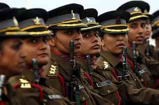 Women officer contingent of Indian Army (representative image) (Arun Sharma/Hindustan Times via Getty Images)