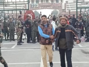 Hamid Ansari has returned to his family after six agonising years in the Pakistani jail. Image courtesy of twitter.com/Ajaybis. 