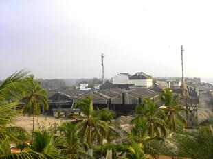 The government-owned Indian Rare Earths Limited premises.