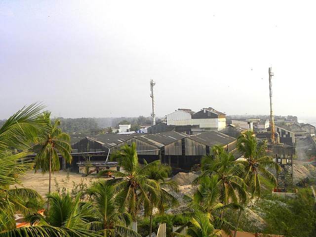 The government-owned Indian Rare Earths Limited premises.