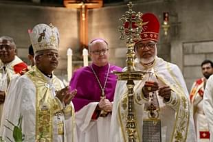 A Syro-Malabar celebration in Good Shepherd Church,Nottingham (Pic: Twitter)