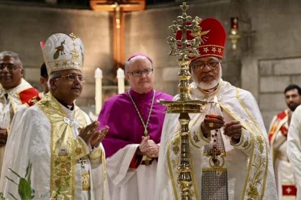 A Syro-Malabar celebration in Good Shepherd Church,Nottingham (Pic: Twitter)
