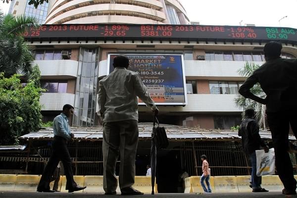 Bombay Stock Exchange (BSE). (Kunal Patil/Hindustan Times via Getty Images)