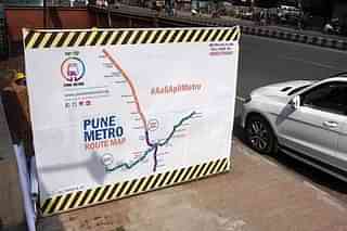 Pune Metro route map (@_WildTrails/Twitter)