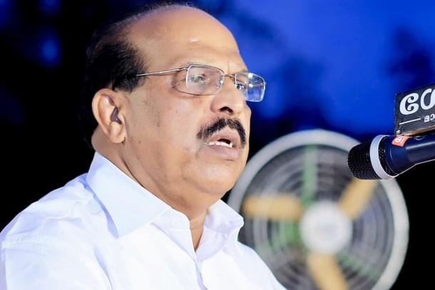 Kerala PWD Minister G Sudharakan (Pic: Facebook)