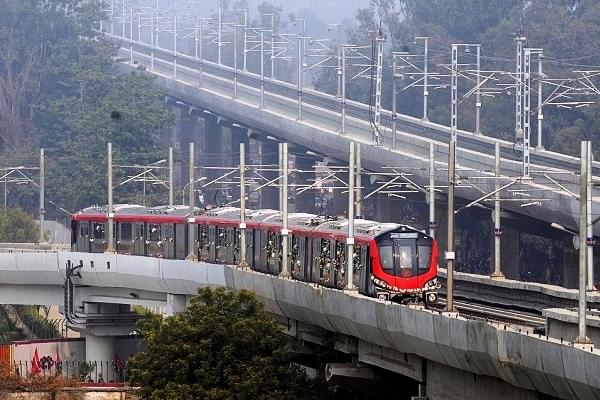 Lucknow metro (Deepak Gupta/Hindustan Times via Getty Images) 