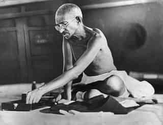 Mahatma Gandhi in 1935. (Photo by Hulton Archive/Getty Images)