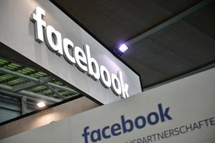 Facebook logos being displayed. (Alexander Koerner/Getty Images).