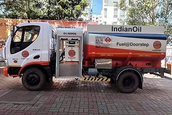 Indian Oil’s doorstep delivery service (Facebook)