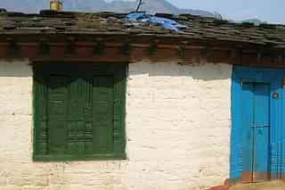 Representative Image of a home in Uttarakhand village ( Photo By Shyamal L. Via Wikimedia Commons)