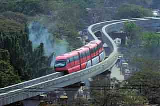 Mumbai Monorail (Photo by Kunal Patil/Hindustan Times via Getty Images)