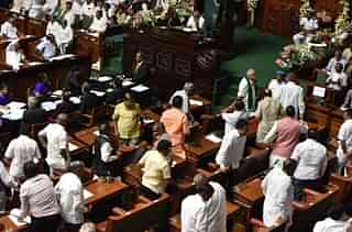  BJP stages a walkout from the Karnataka Assembly (File picture)