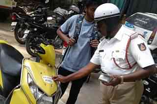 Bengaluru Traffic Police (pica via Facebook)