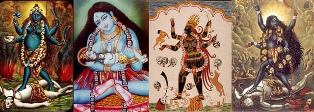 Forms of Kali whether in calendar art or tribal art - are enigmatic and imbibed with layers of meaning and also transcend meaning.