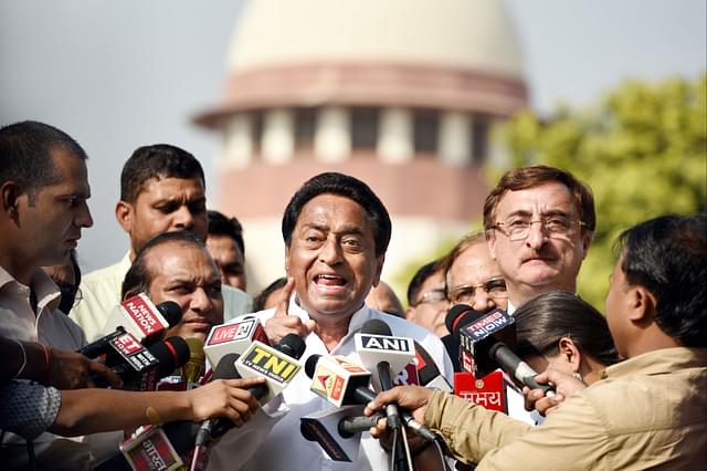 Congress leader and former Madhya Pradesh Chief Minister Kamal Nath  (Photo by Arvind Yadav/Hindustan Times via Getty Images)