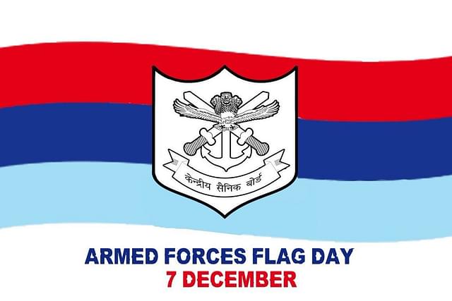 Indian Armed Forces Flag Day is celebrated on 7 December ( Pic via Kendriya Sainik Board Twitter Handle)