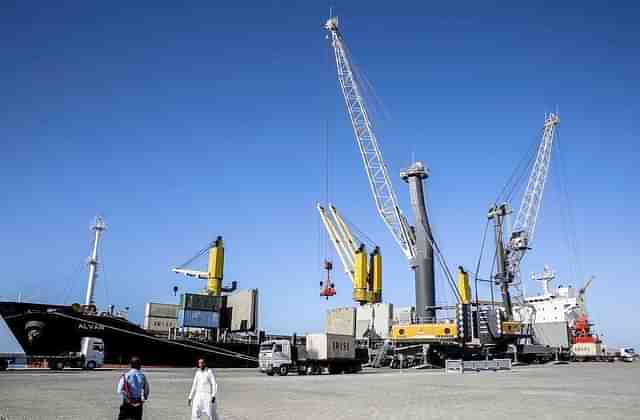 The Shahid Beheshti Port in Chabahar (Islamic Republic News Agency)