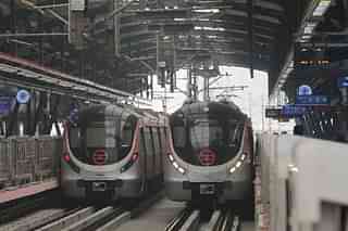 The Delhi Metro. (Pankaj Nangia/India Today Group/Getty Images)